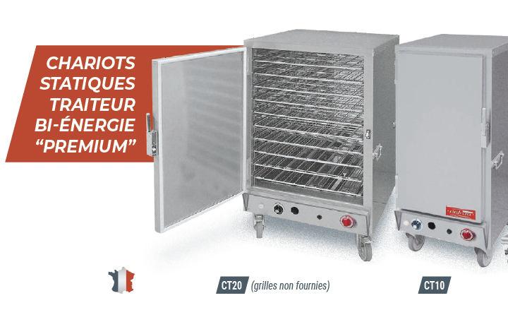 Chariot traiteur Delrue CT20