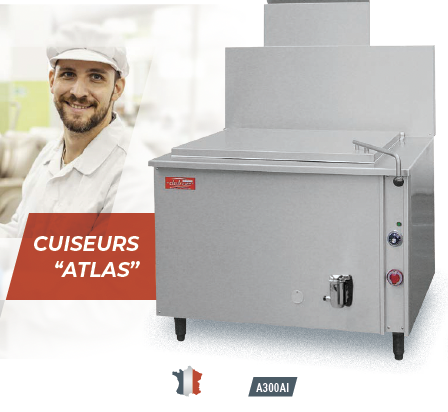 Cuiseur Atlas Inox Delrue